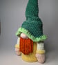 Gnome. Christmas gnome. Champagne case