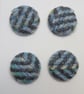 Grey Buttons for Sewing - Image 3