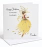 Christmas Pixie Fairy Card Handmade and Personalised for all Relations - Image 4