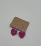 'Sweet Heart' crocheted earrings - Image 3