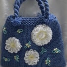 Hand Knitted Child's Handbag