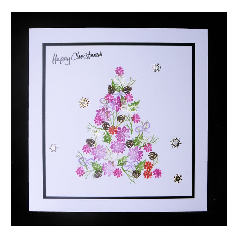 Poinsettia Christmas Tree (X617)