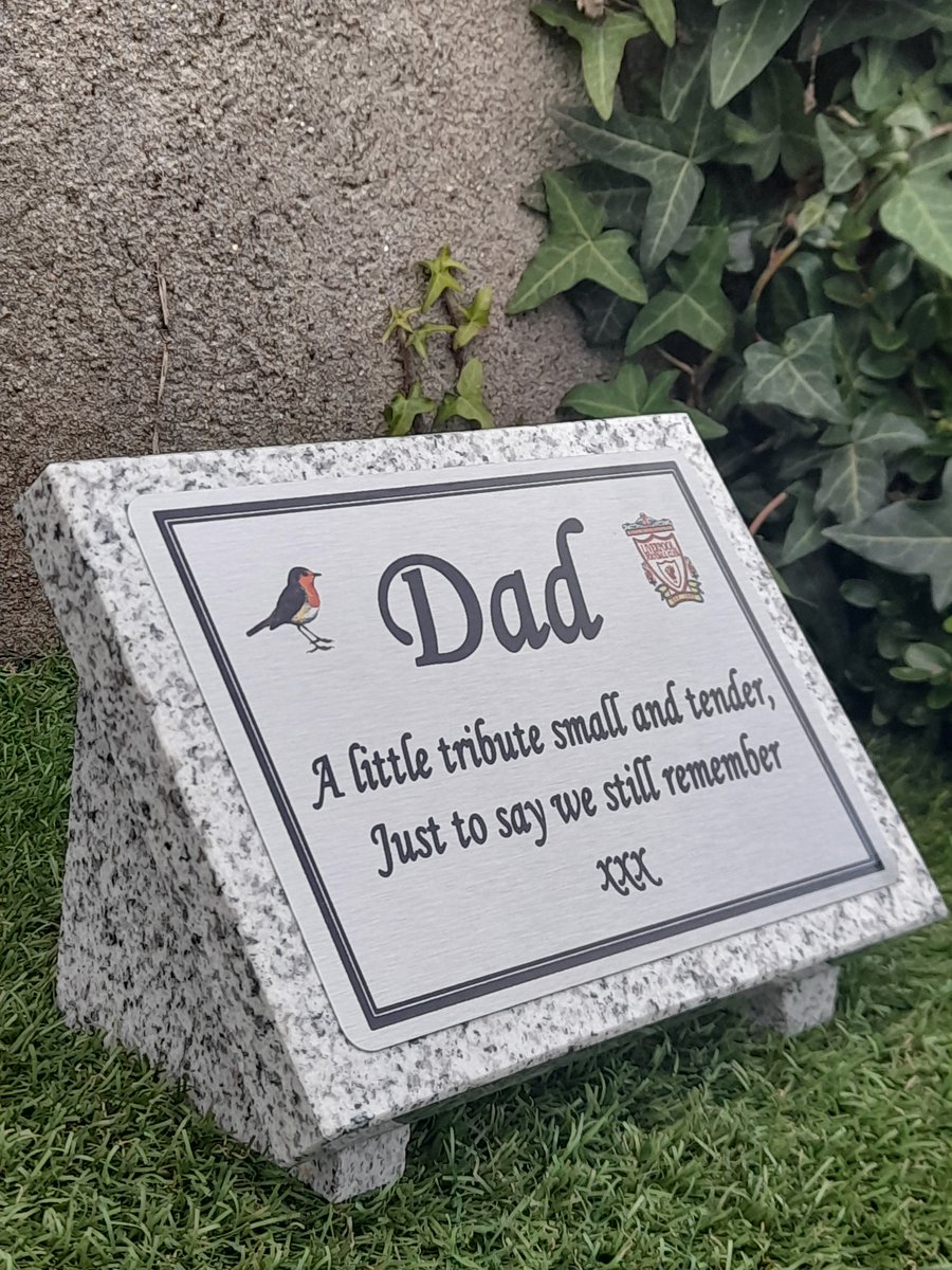 Personalised Grave Marker Grave Stone Granite Grave Stone Cemetery Stone Marker 