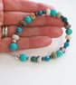 Turquoise gemstone bracelet  - Image 3