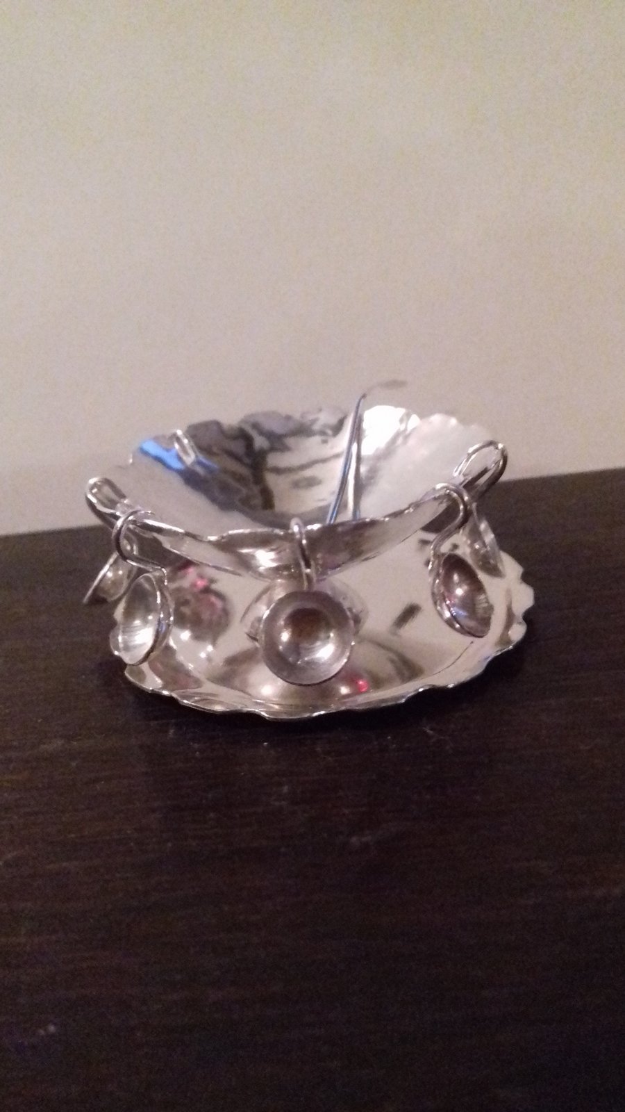 12th Scale Silver Punchbowl set