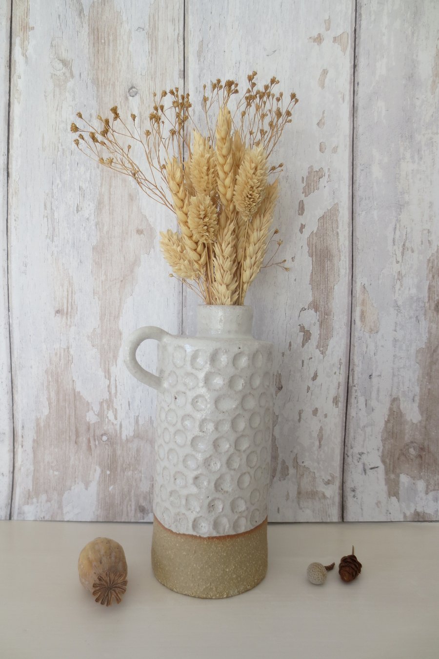 RESERVED for Julie 3 x vases; 4 x coasters