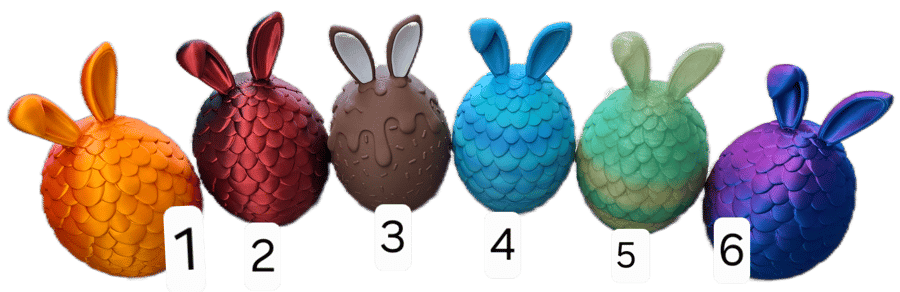 Easter Bunny egg hunts multicoloured 