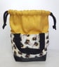 Bee Patterned 2-way Mini Storage Bag - Image 2