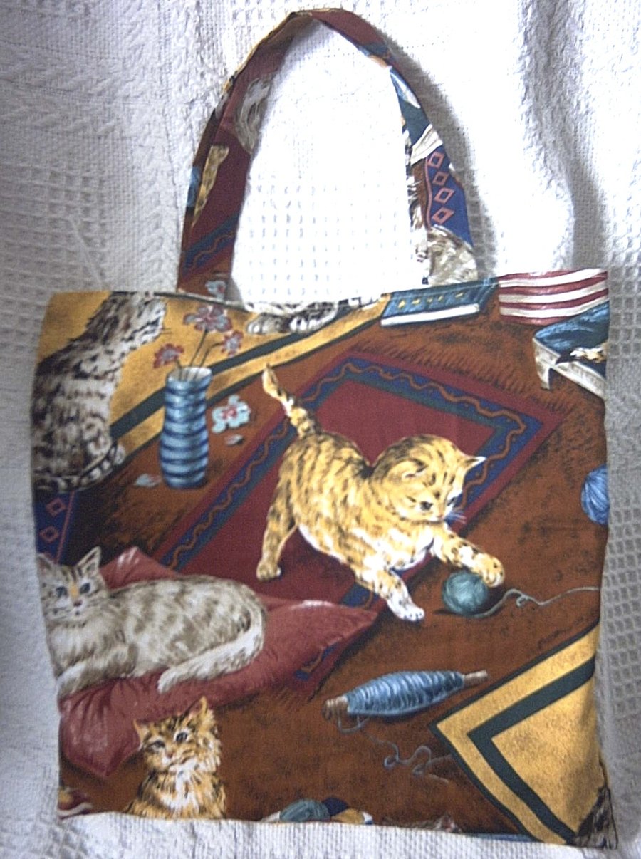 Pretty Kittycats shopping bag , Tote bag