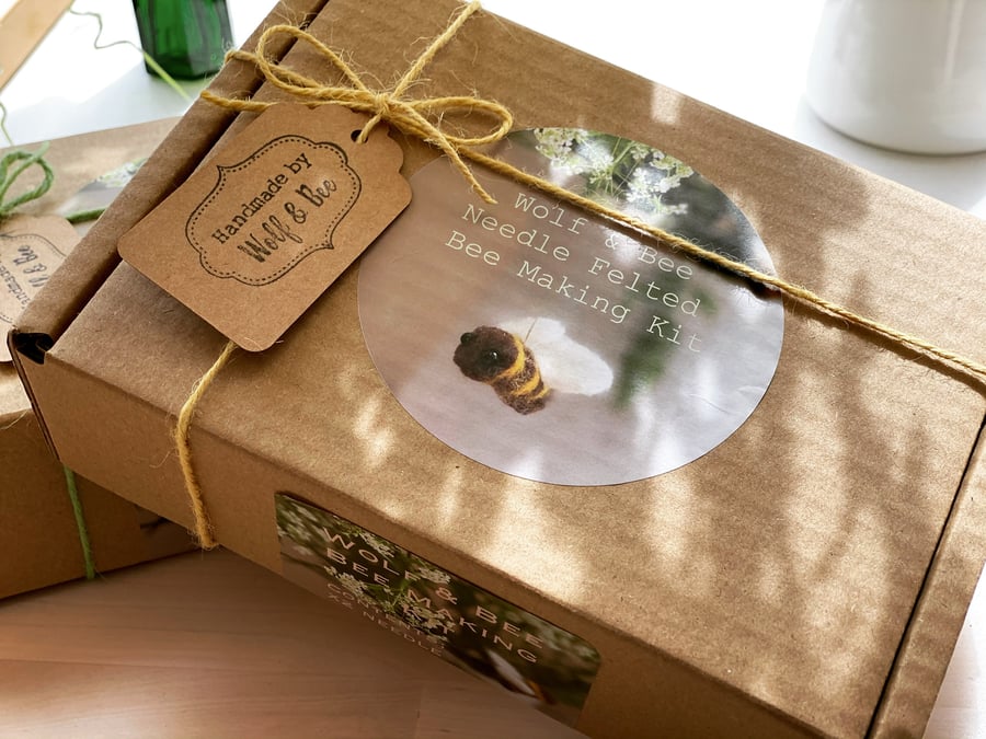 Needle Felted Bee Making Kits