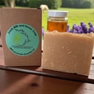 Goats Milk Soap with Honey & Lavender Essential Oil