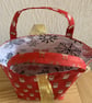Rudolf Red Gift Bag, Handmade in the UK - Image 7