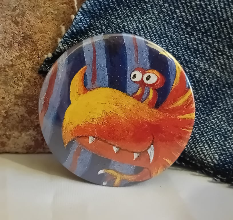 Picture Book  Badge - Dragon