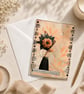 Greeting card "There is beauty in simplicity " II