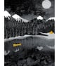 Night Paddle Illustrated Art Print - Image 3