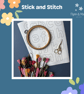 Stick and Stitch Blank Letter Embroidery Designs