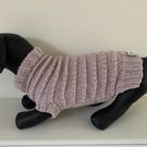 Dog Jumper - Ideal for a Miniature Dachshund or Small Dog, Roll Neck