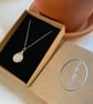 Moonstone Necklace. Sterling silver moonstone necklace. - Image 8