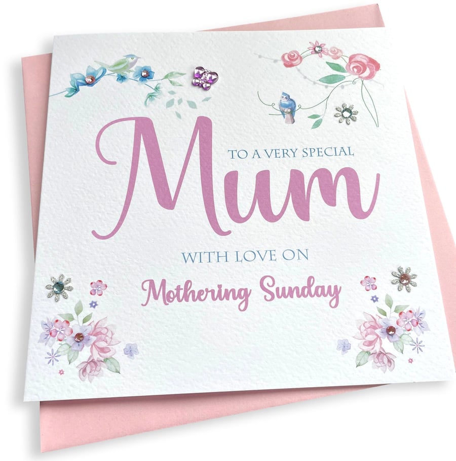 Personalised Handmade Mothers Day Card- Mom Mummy Mamgu Mommy Mam Mother Mama- a