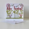 Special Order for A.M. - Personalised Handmade Blank Card