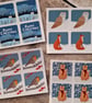 Christmas Set 2 Envelope Stickers Pack - 24 mini stickers - Image 2