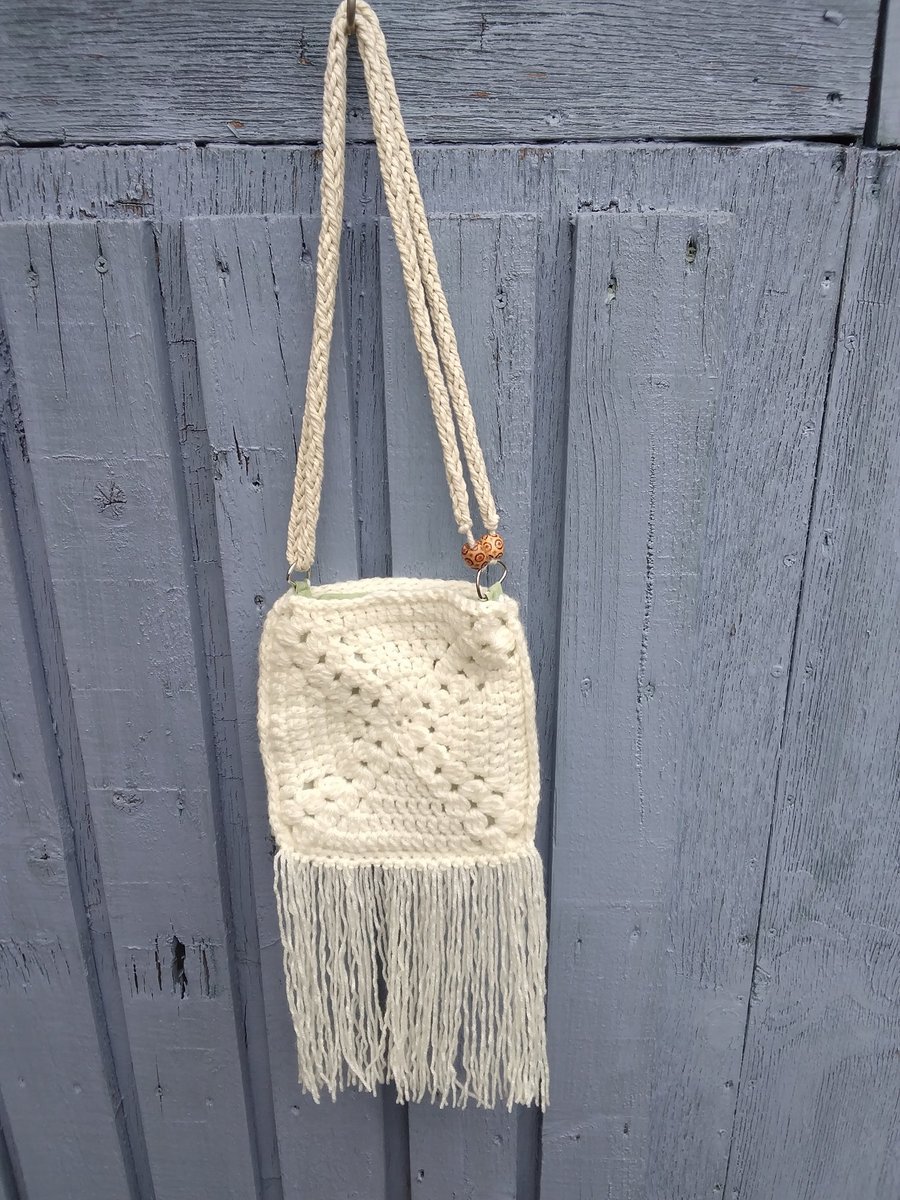 Crochet Boho festival bag
