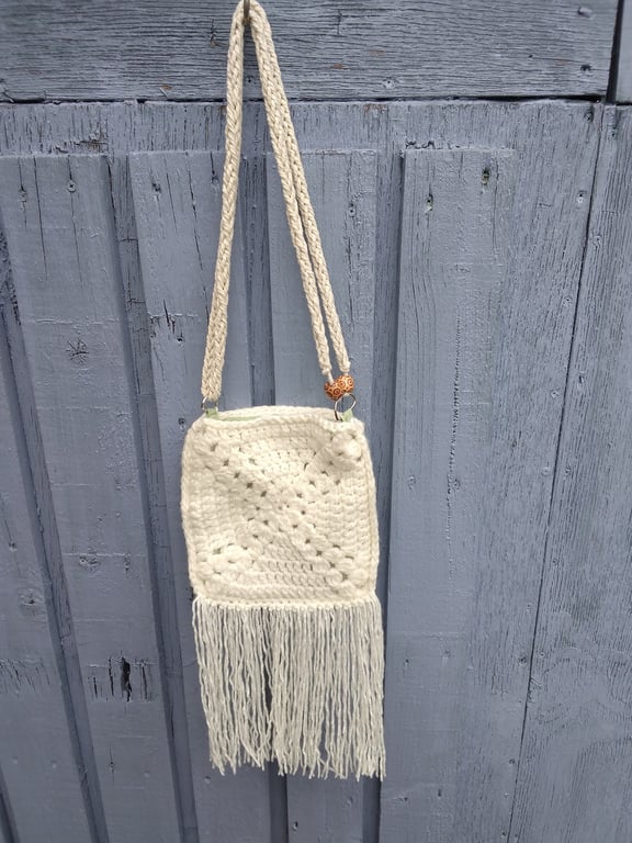 Crochet Boho festival bag