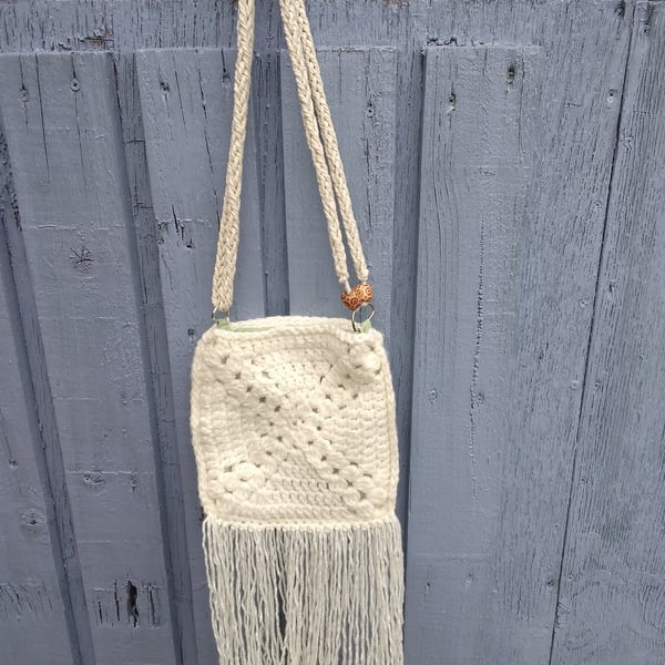 Crochet Boho festival bag
