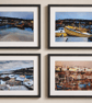 Mevagissey Harbour Wall Art Print Set of 4 – Cornwall Coastal Photography