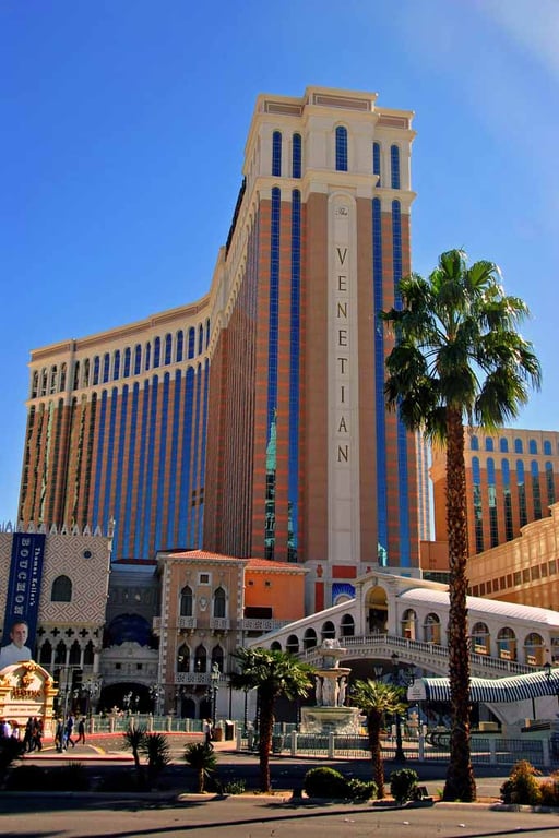 Venetian Hotel Las Vegas America Photograph Print