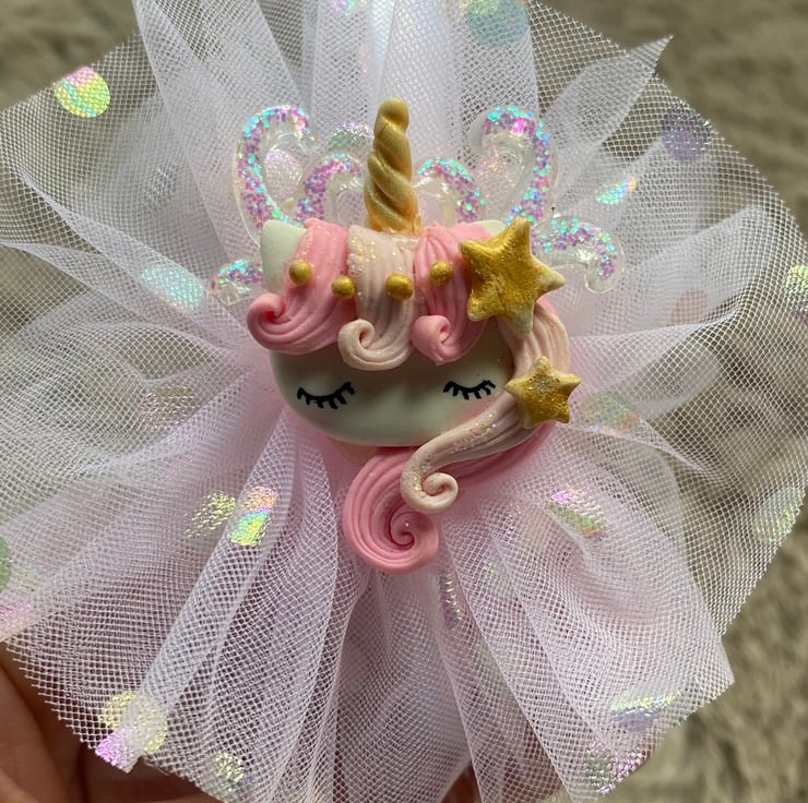 Magical Pink Unicorn Headband - Perfect for Pri... - Folksy display picture 2