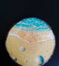 Woodslice decoupage coaster 
