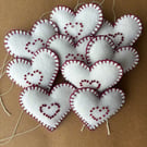 Felt Heart decoration
