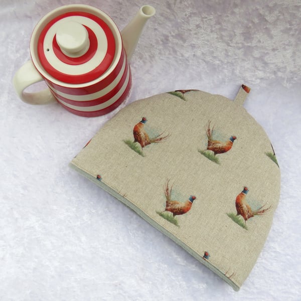  Tea cosy, to fit a 3 cup teapot, pheasant