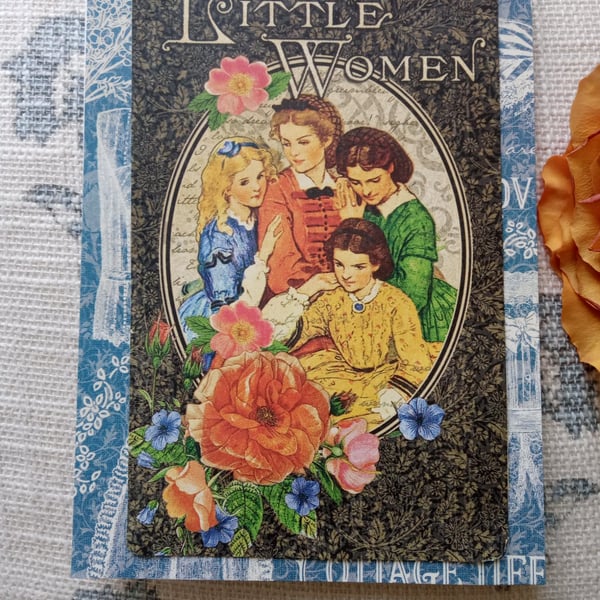 Vintage-style Card - Little Women Card - Card to Frame - Treasured Keepsake