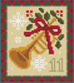094K Cross Stitch pattern 12 days of Christmas, 11th Day Eleven Pipers Piping  - Image 3