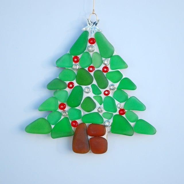 Christmas tree wall hanger Folksy