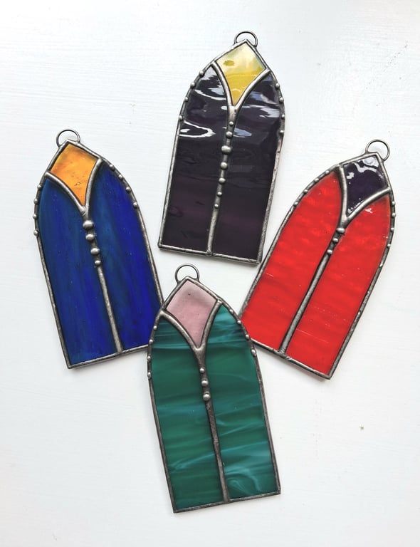 Stained Glass Mini Gothic Arch