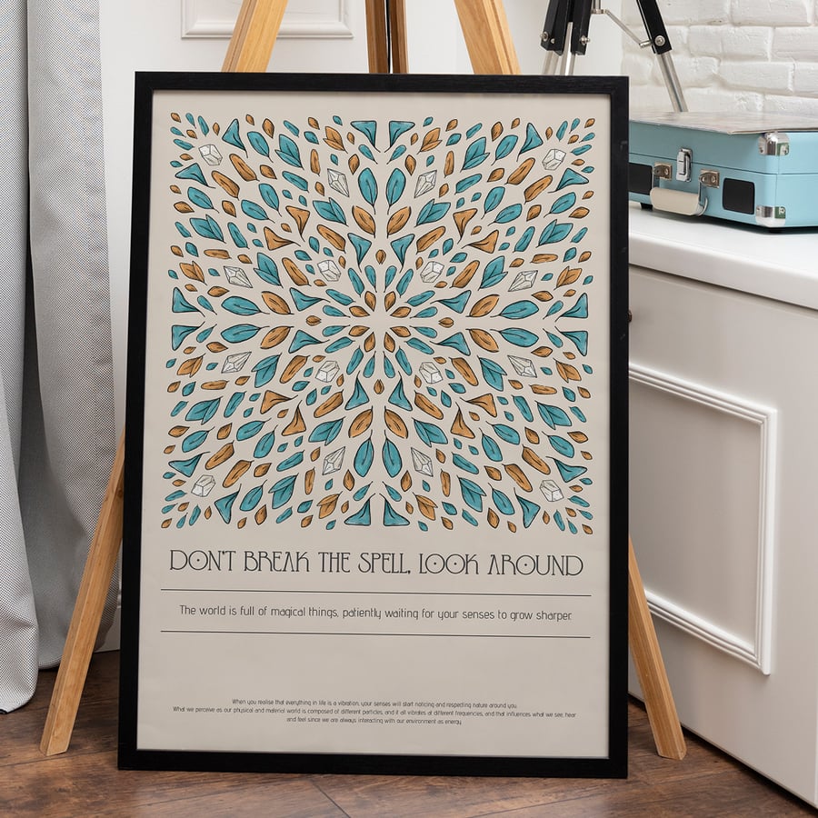 Magic Spells form Tiles of Leaves