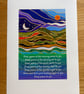 DEEP PEACE BLESSING ORIGINAL GICLEE PRINT - Image 1
