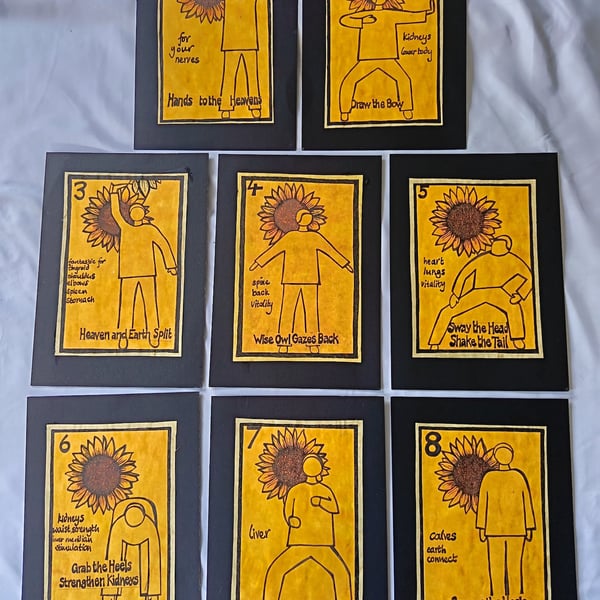 Qigong 8 Brocades : Bua Dan Jin