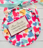 Personalised Teacher Gift, End of Term Thank You Hoop, Nursery Teacher TA Gift