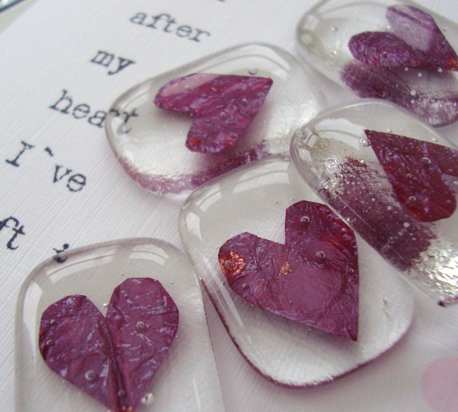  fused glass wedding favours