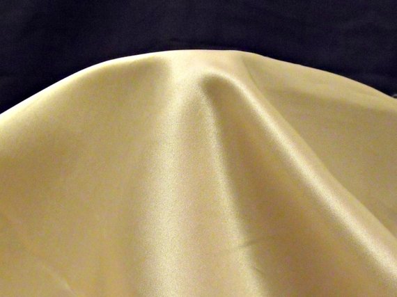 small remnant of ivory sparkly polyester lining fabric, wedding dress fabric