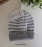 Hand Knitted Baby Pixie Beanie Hat  0 -3 months size  - Image 3