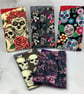 Skulls handmade phone case, Gothic sunglasses case, Options - Image 2