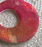 Handmade Polymer Clay Hoop Earrings - Image 4