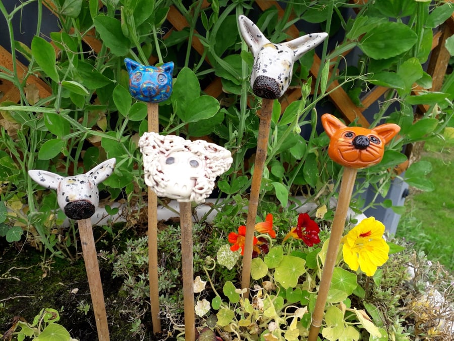  Cane Tops - Handmade for your Bamboo Sticks