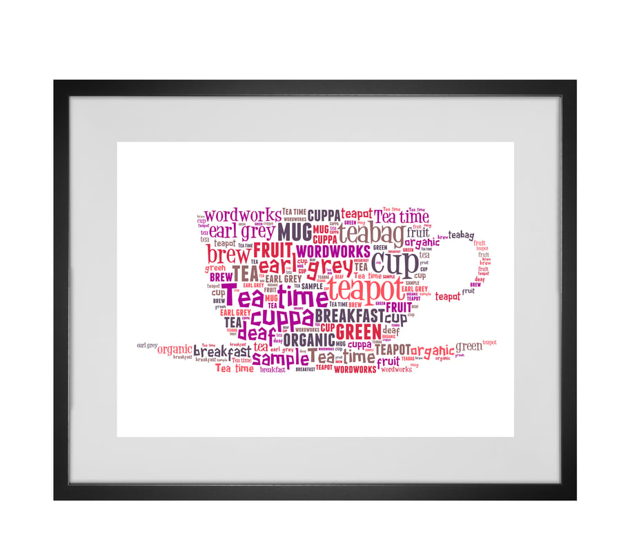 Personalised Mothers Day Tea Coffee Cup Design Word Art Gifts 