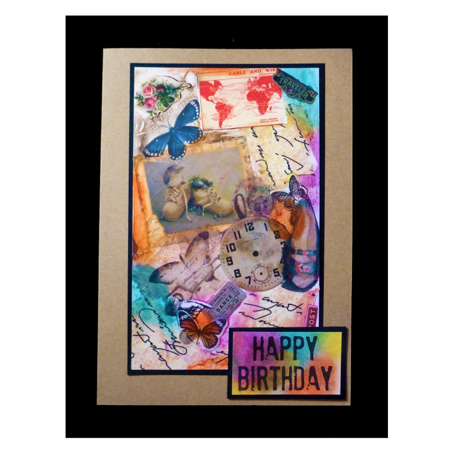 Grungy Collage (HB730)